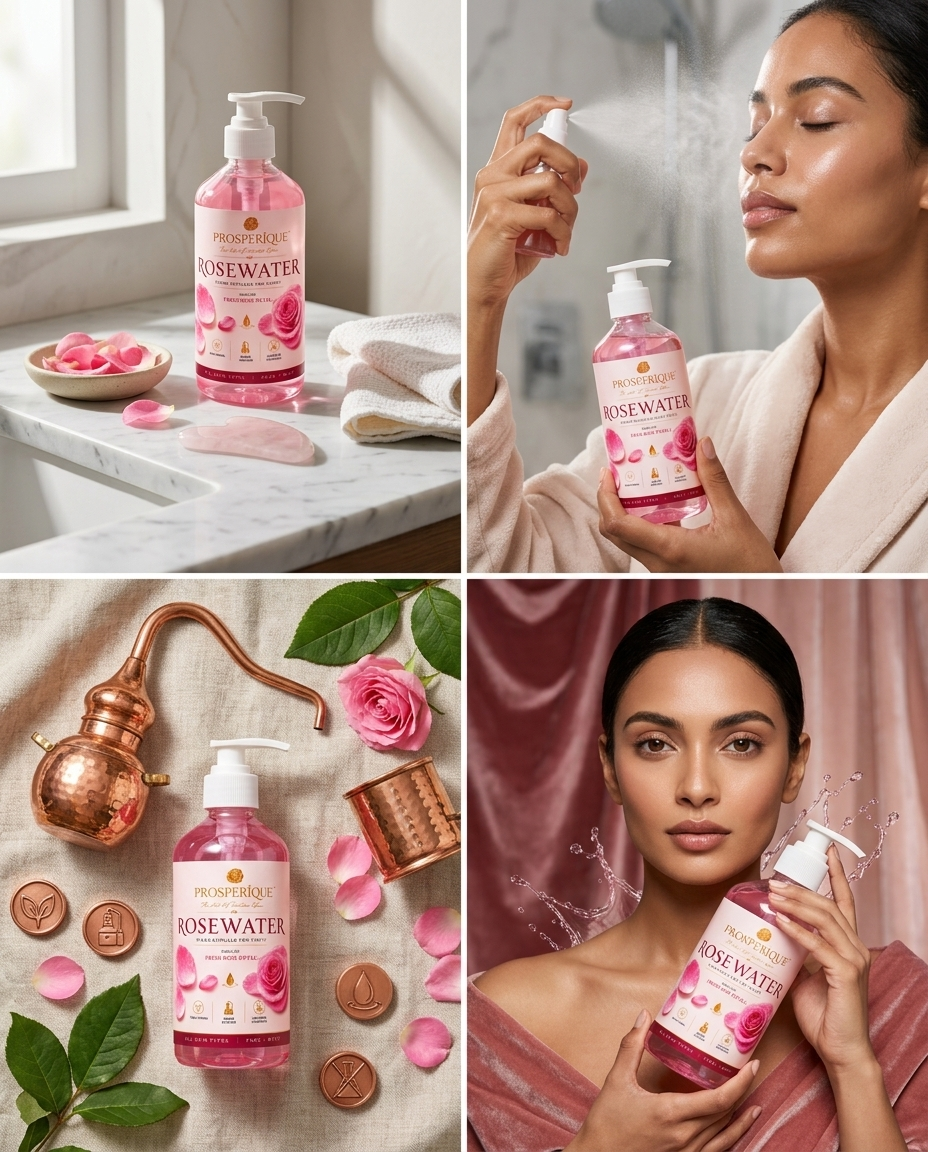 PROSPERIQUE ROSEWATER 500ML